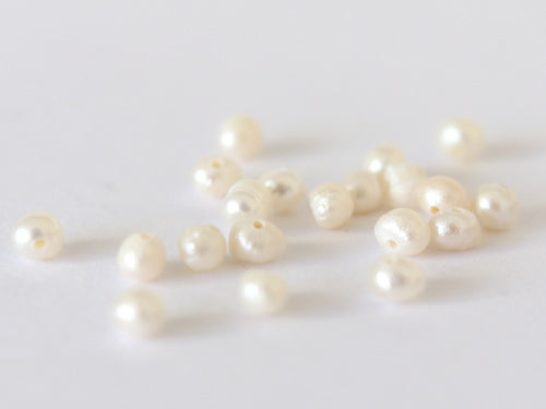 Achat 20 perles de culture - forme irrégulière - 2/3 mm