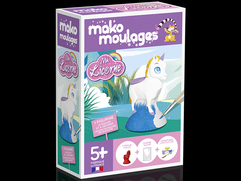 Achat Mako moulages : Ma licorne