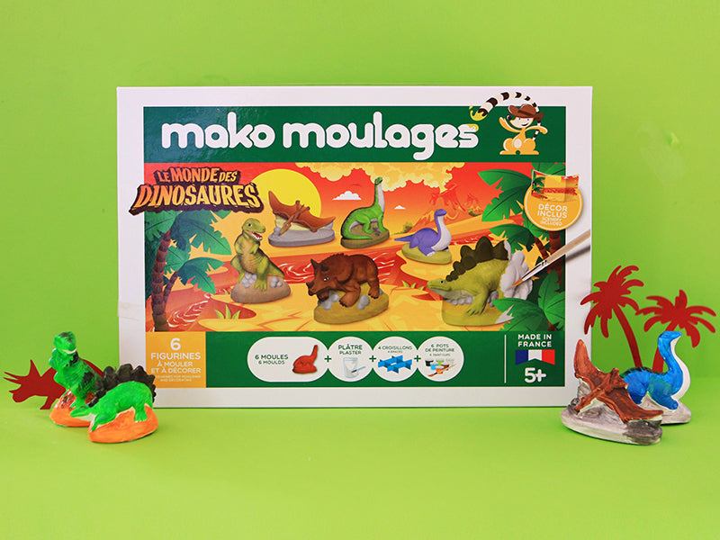 Achat Mako moulages : Le monde des dinosaures