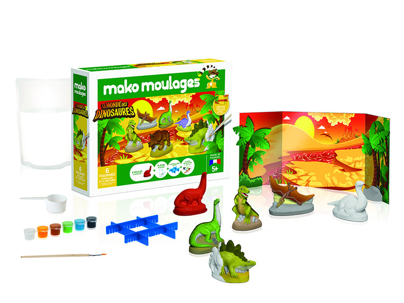 achat Mako moulages : Le monde des dinosaures