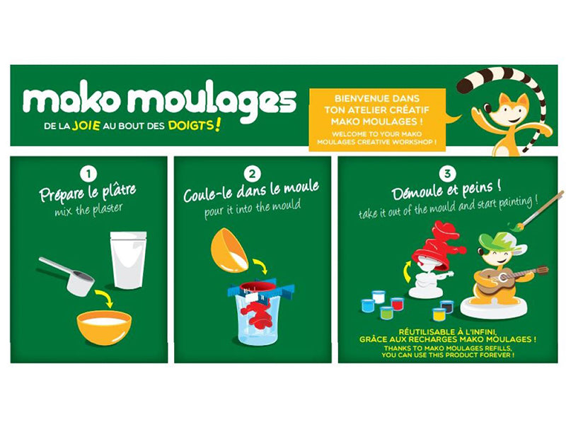 achat Mako moulages : Le monde des dinosaures