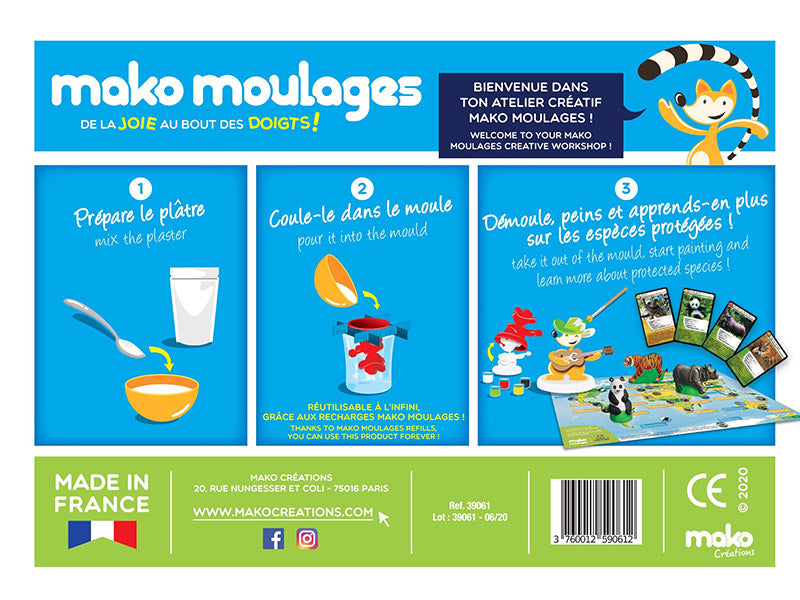 achat Mako moulages : Espèces protégées