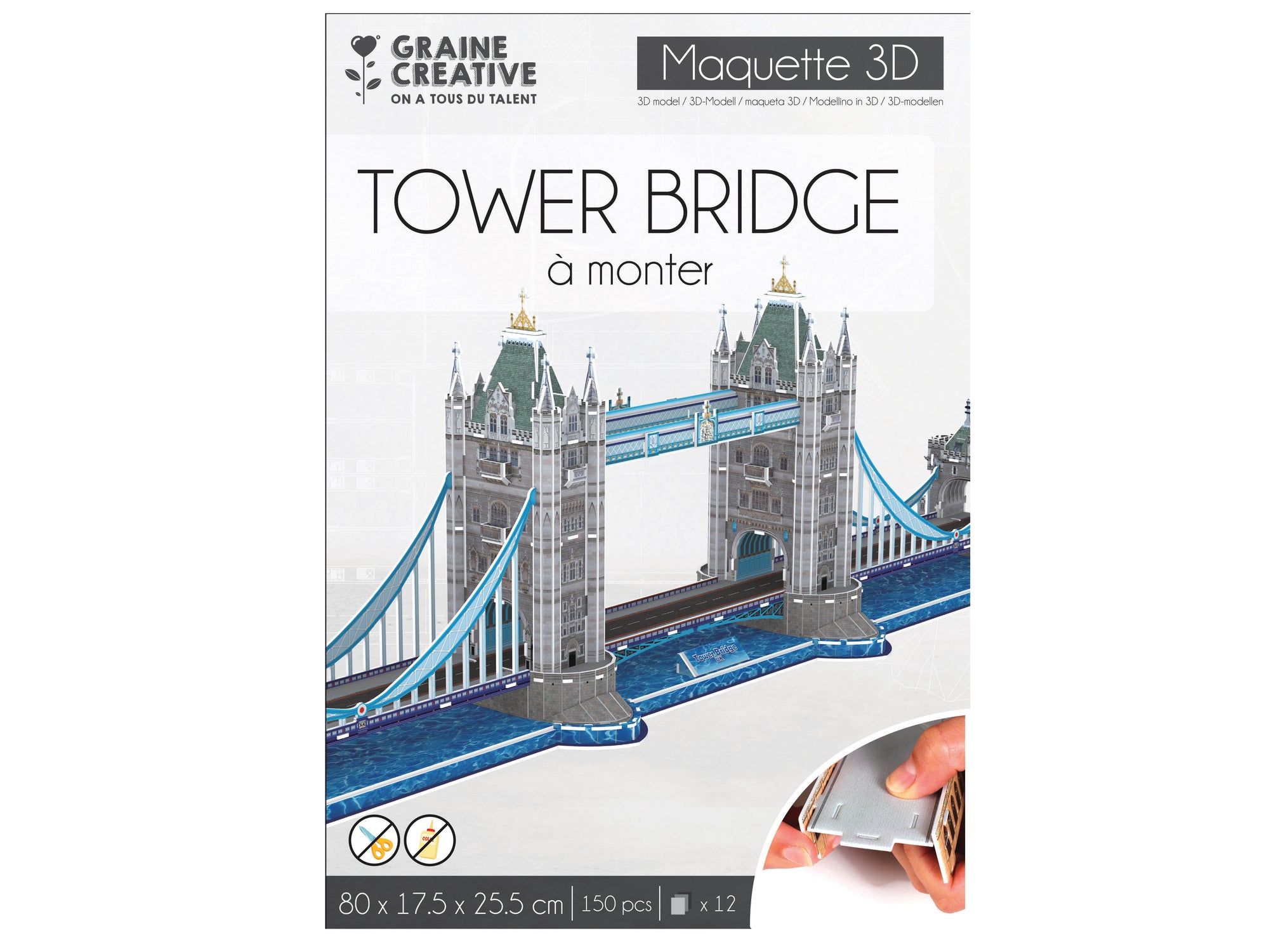 Achat Puzzle maquette - Tower Bridge