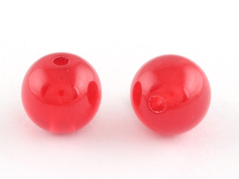 achat 100 perles en plastique rondes 6 mm - multicolores