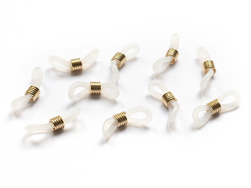 achat 10 attaches pour lunette - embouts pour cordon à lunettes