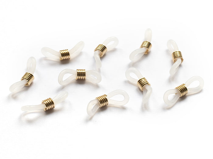 Achat 10 attaches pour lunette - embouts pour cordon à lunettes