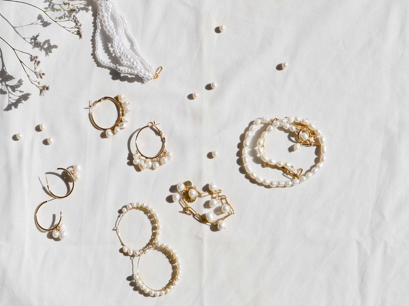 achat 20 perles de culture - forme irrégulière - 8/9 mm