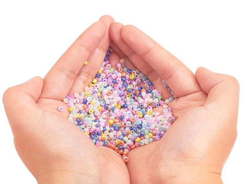 achat Boite de 15 couleurs de rocailles - 3mm