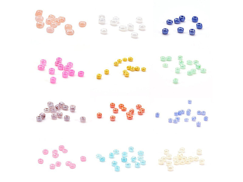 achat Boite de 15 couleurs de rocailles - 3mm