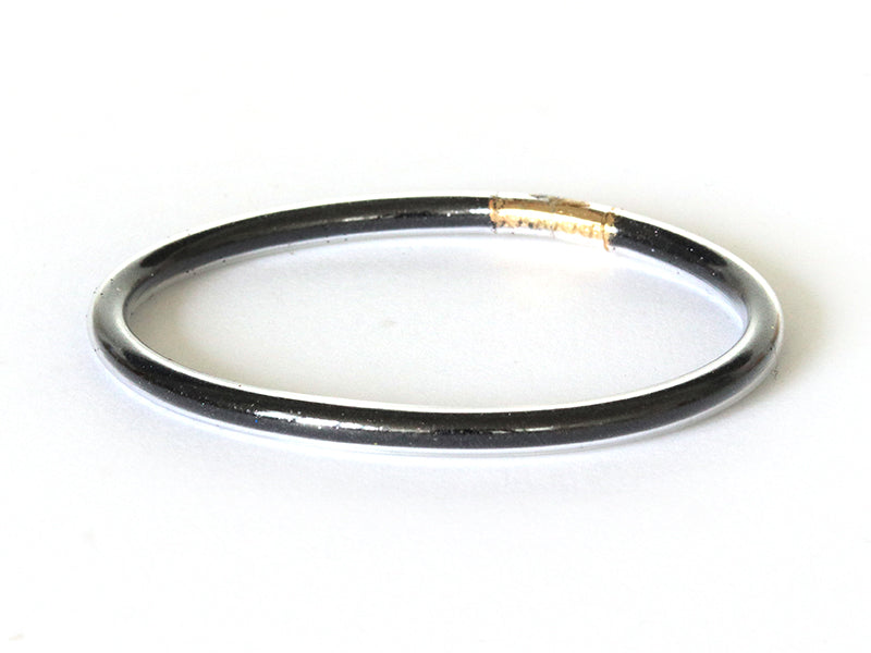 Achat Bracelet jonc bouddhiste fantaisie - noir - paillettes fines