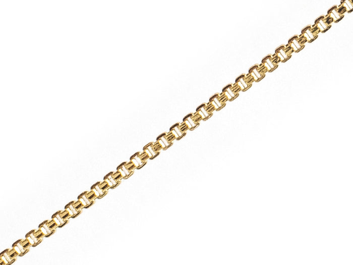 Achat Chaine vénitienne 1,2 mm - laiton doré à l'or fin 18K - qualité premium