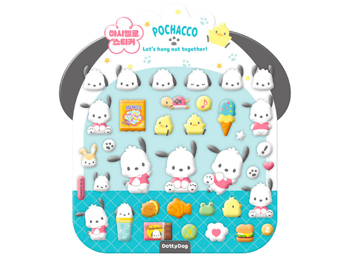 Achat Stickers puffy Sanrio - Pochacco