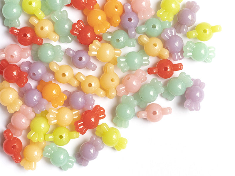 achat 50 perles bonbons - transclucides