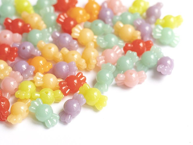 achat 50 perles bonbons - transclucides