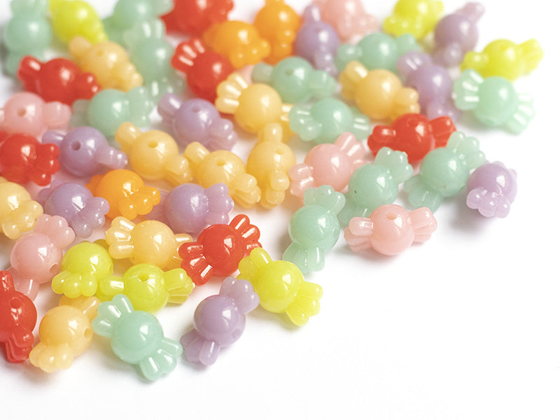 achat 50 perles bonbons - transclucides