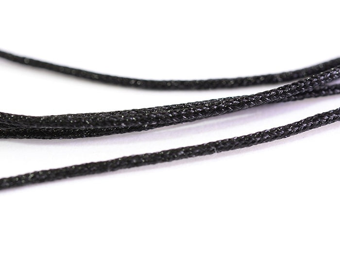 Achat 1 m de fil de jade / fil nylon tressé 1 mm - noir