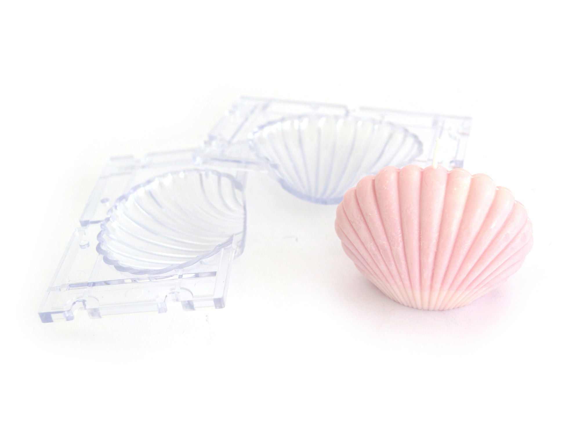 Achat Moule en plastique - Bougie grand coquillage