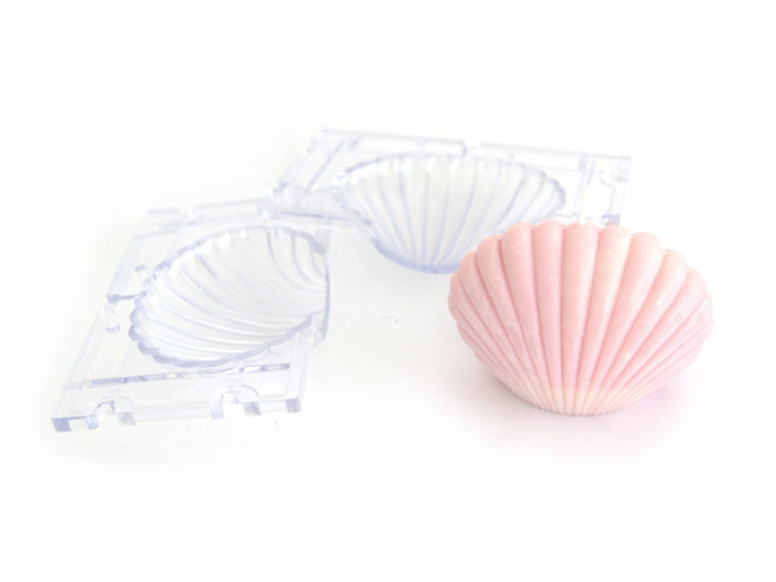 Achat Moule en plastique - Bougie grand coquillage