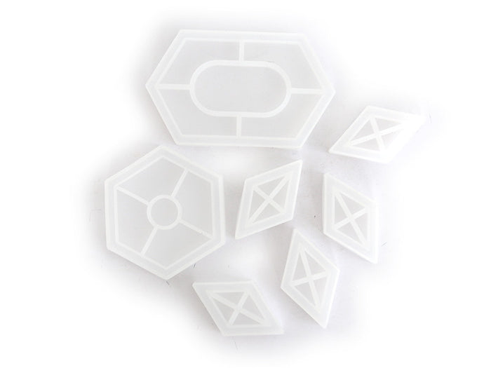 Achat Lot de 7 moules en silicone - coupelles