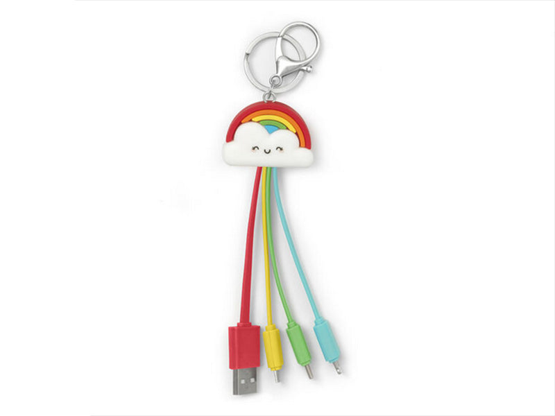 Achat Câble multi chargeurs - Arc-en-ciel
