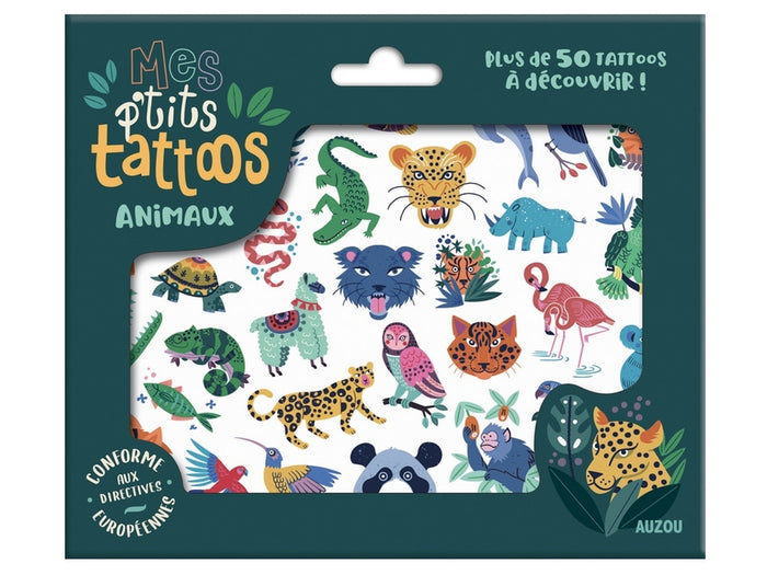 Achat Mes P'Tits Tattoos - Animaux - Auzou