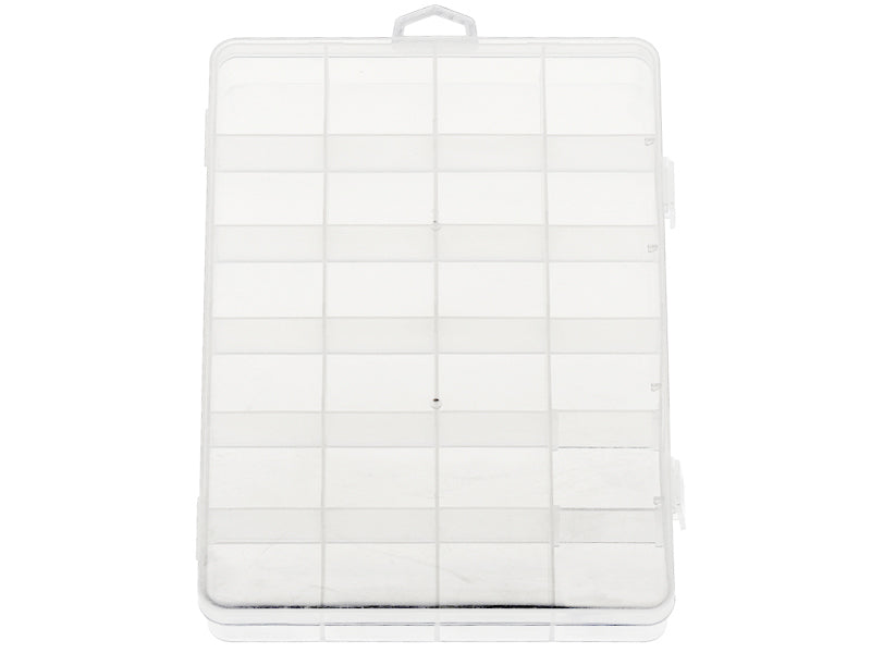 Achat Boite de rangement pour perles - 24 compartiments - 19 x 13,5 x 2,2 cm