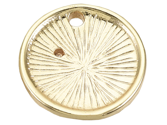 Achat Breloque dorée à l'or fin 18 K – Lune et étoile scintillante