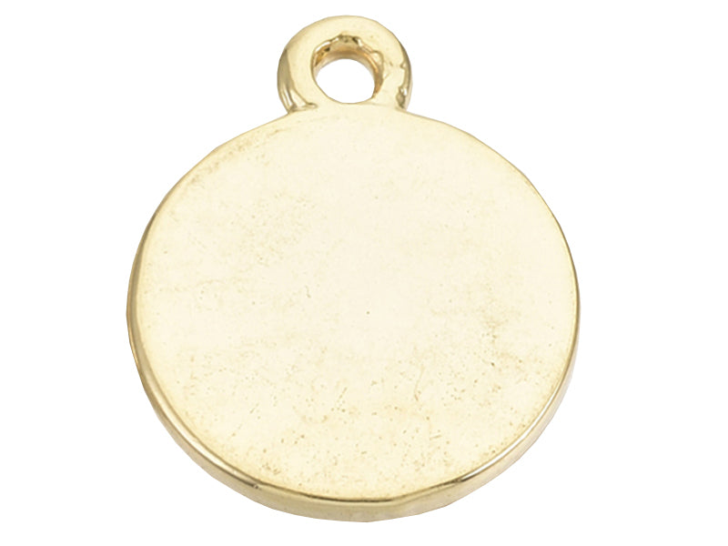 Achat Breloque dorée à l'or fin 18 K – Cercles pointillés