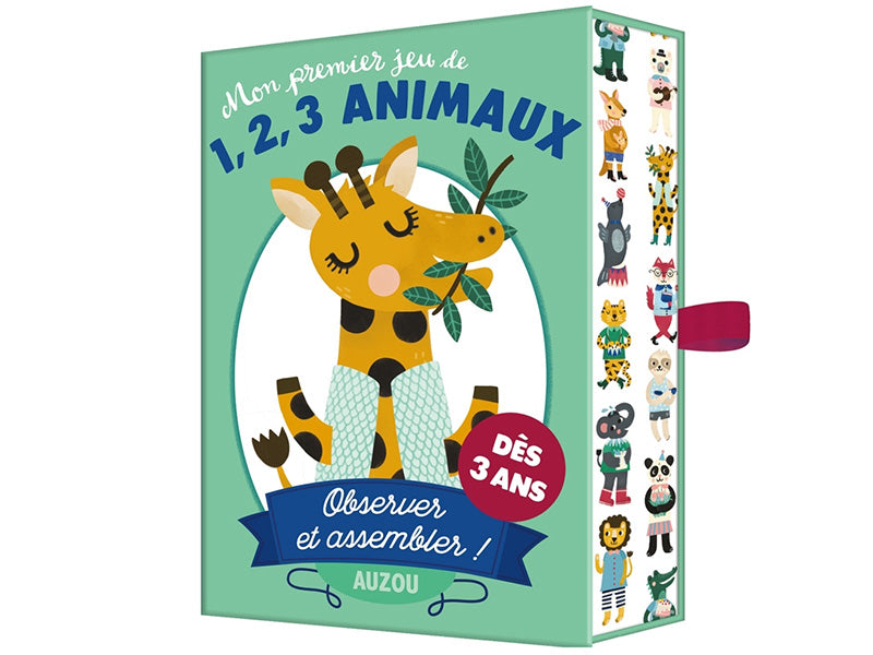 Achat Mon premier jeu de 1,2,3 animaux