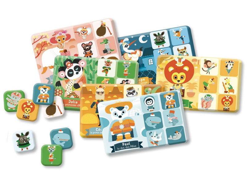 Achat P'tit jeu de loto – Les rois du monde