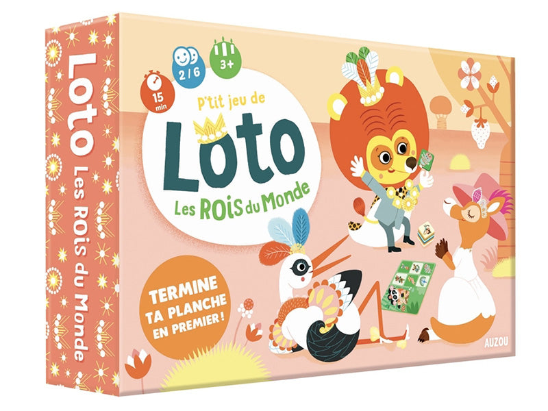Achat P'tit jeu de loto – Les rois du monde
