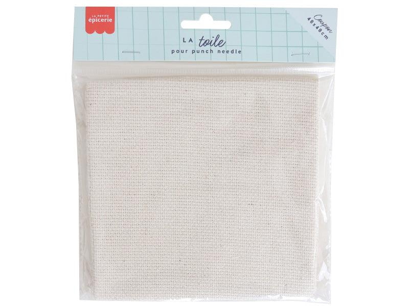 Achat Coupon toile punch needle - 48 x 48 cm
