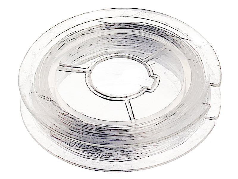 achat 10 m de fil élastique 0,4mm pour bijoux - transparent