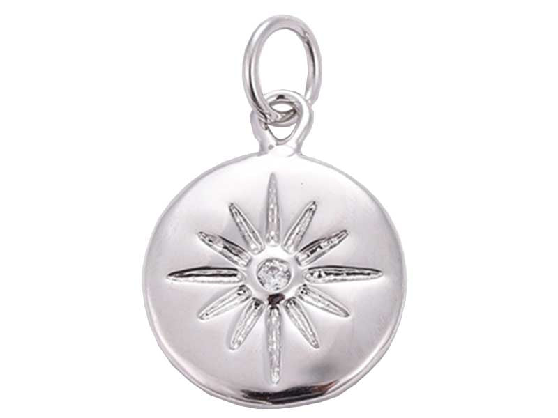 Achat Pendentif flash argent 925 – Etoile scintillante