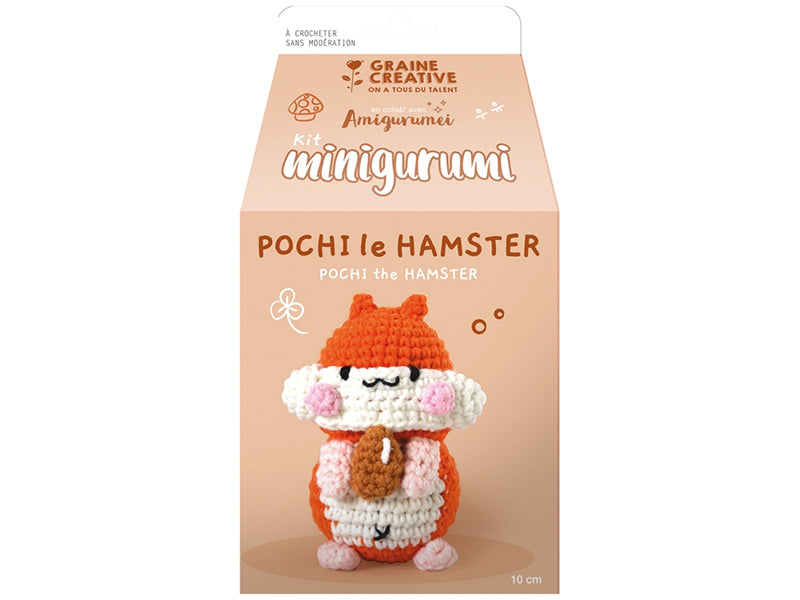 achat Kit mini amigurumi - Hamster 10cm