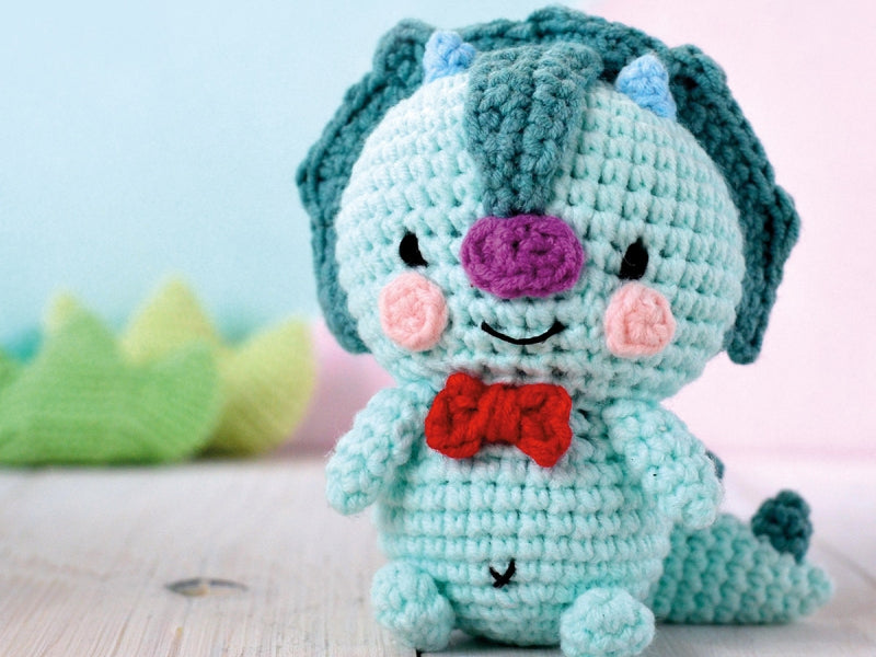 Achat Kit mini amigurumi - Dinosaure 10cm