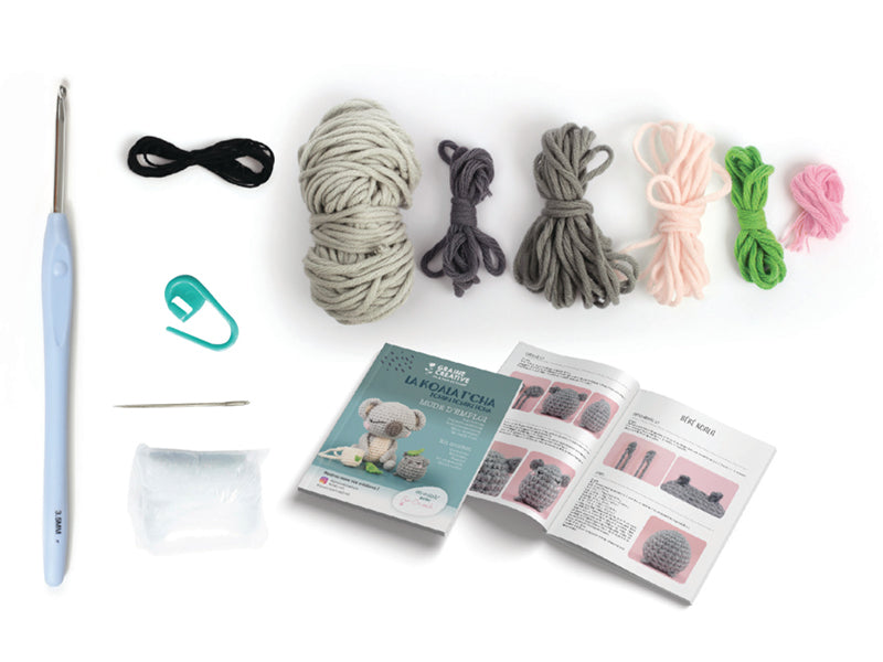 achat Kit crochet Amigurumi - Kodi le Koala - Graine Créative