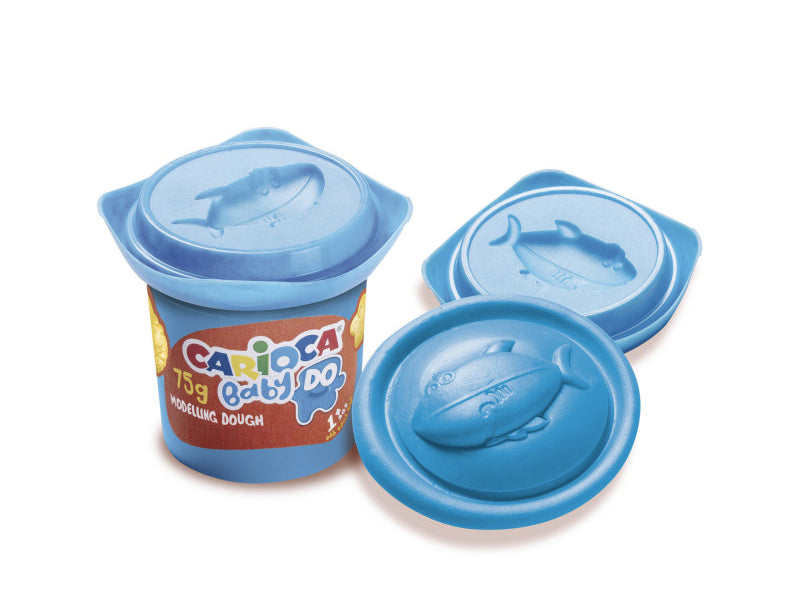 achat 3 pots de pâte à modeler pour bébés et enfants - babydo