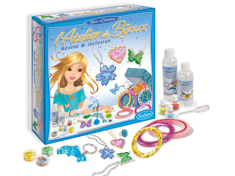 Achat L'atelier de bijoux - Résine et inclusion