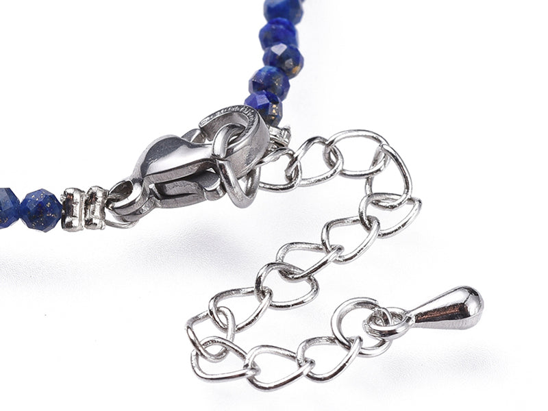 Achat Bracelet fin en lapis lazuli