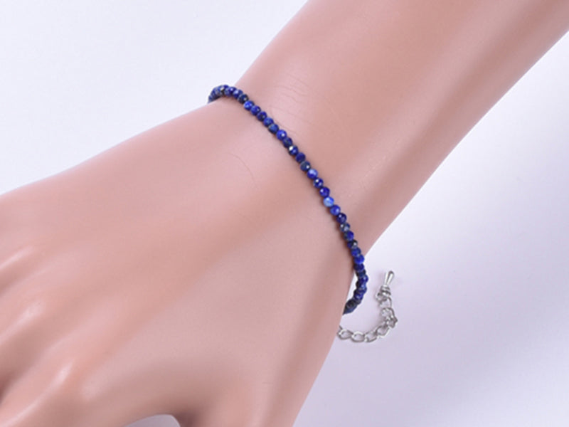 achat Bracelet fin en lapis lazuli