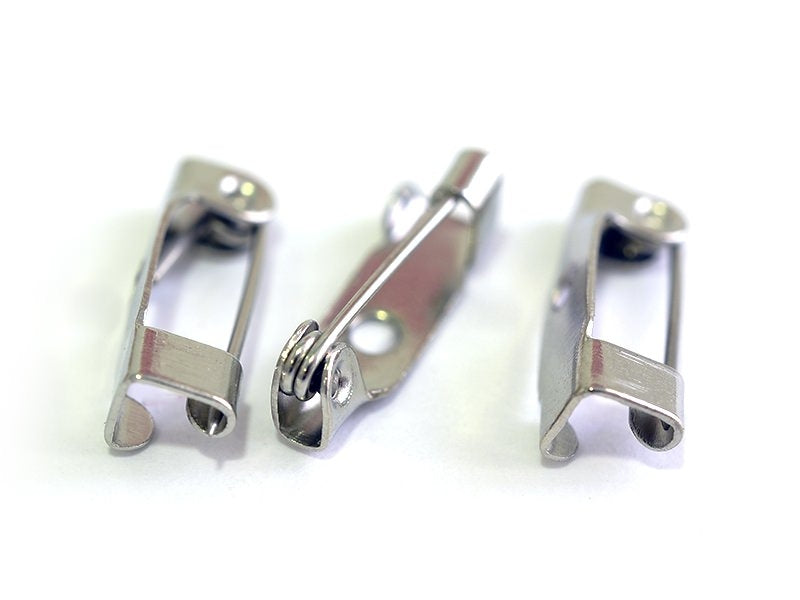 Achat Support de broche argenté foncé - 1,6 cm