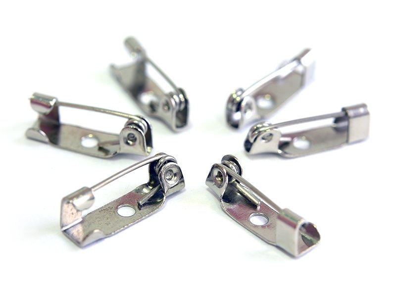 Achat Support de broche argenté foncé - 1,6 cm