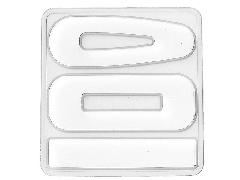 Achat Moule en silicone - barrettes tendances