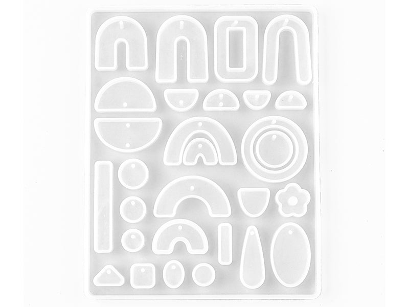 Achat Moule en silicone - petites formes abstraites pour création de bijoux