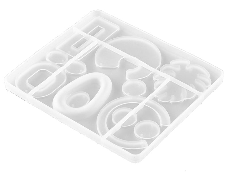 Achat Moule en silicone - formes géométriques pour création de bijoux