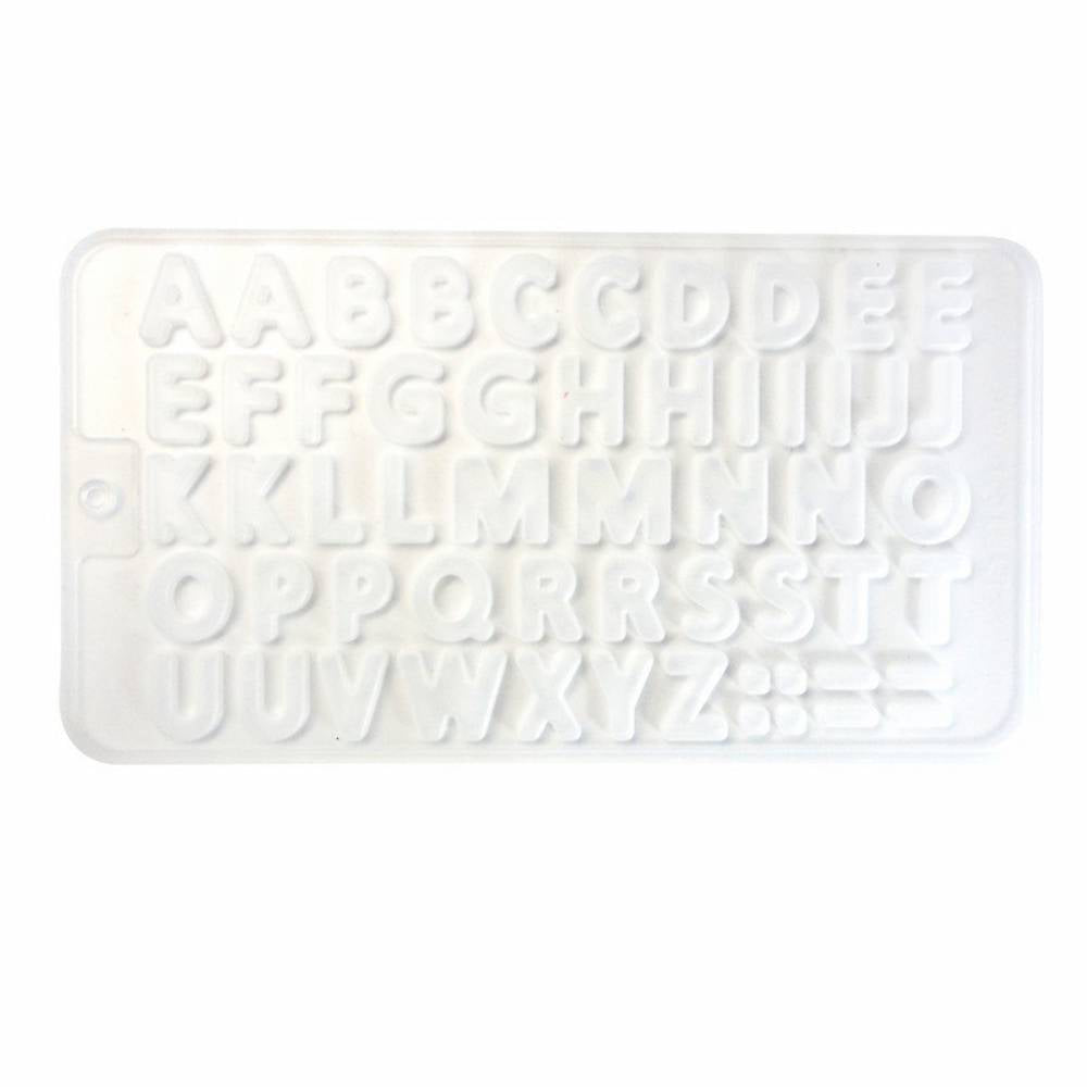 achat Moule en silicone - pour résine et jesmonite - lettres de l'alphabet