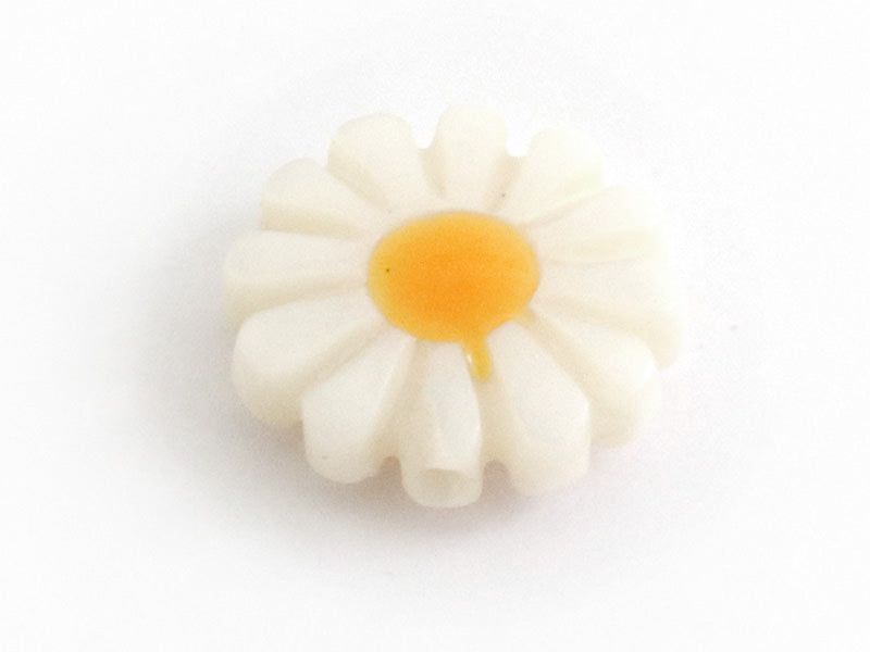 achat Perle paquerette en nacre véritable - 12 mm