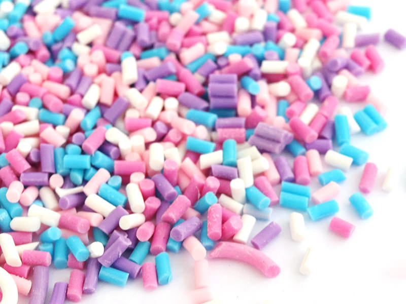 achat Faux vermicelles couleurs froides pour pâte fimo ou résine.