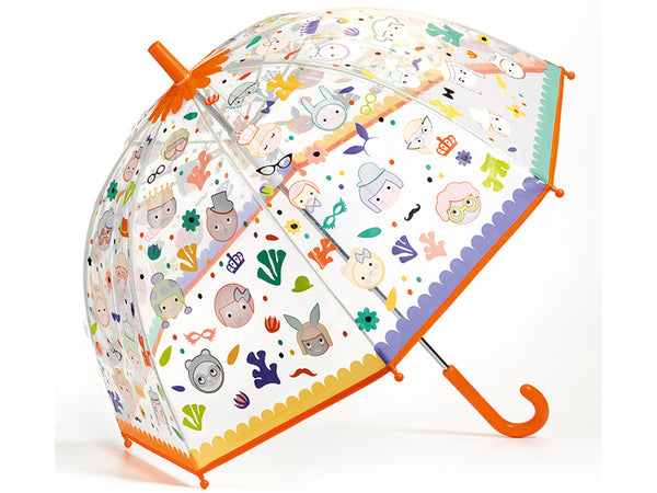 Parapluie Magique Enfants HECKBO - Couleurs Changeantes Sous La Pluie - Pliable Et Léger - Idéal Garçons Filles